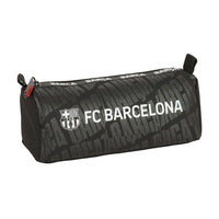 FC Barcelona penalhus i sort design med tone-i-tone Barça-print og klublogo