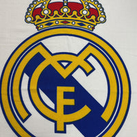 Real Madrid mikrofiberhåndklæde med logo i midten
