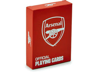 Arsenal FC spillekort med rød æske og klubbens logo yderligere produktvisning