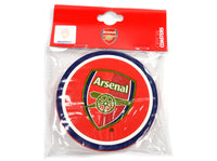 Arsenal FC glasbrikker 2-pak vist fra en anden vinkel