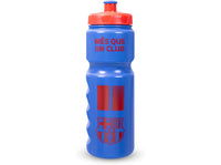 FC Barcelona drikkedunk 750 ml i blå design med klublogo og Més que un club