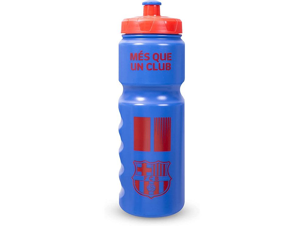 FC Barcelona drikkedunk 750 ml i blå design med klublogo og Més que un club