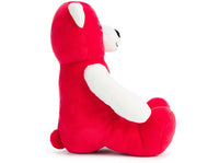 Liverpool FC bamse Beanie Bear tæt på ansigt og logo